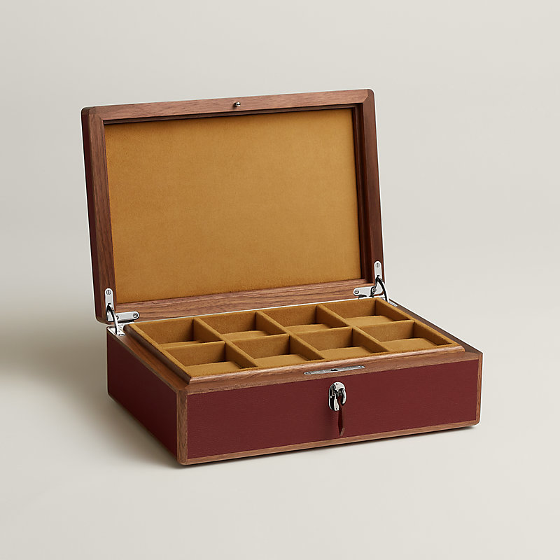 Amalthee Perspectives Indiennes watch box, large model | Hermès USA